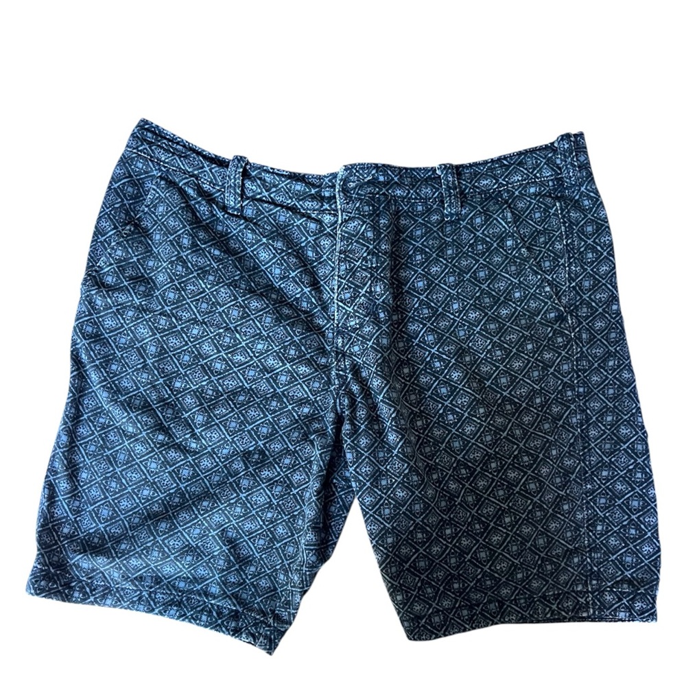 Hollister Men's Geometric Blue Shorts
